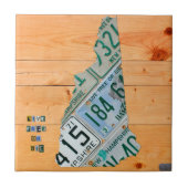 New Hampshire Lizenz-Platten-Karten-Keramik-Fliese Fliese (Vorderseite)