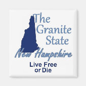 NEW HAMPSHIRE MAGNET (Vorne)