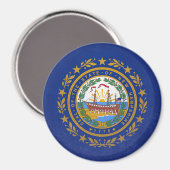 New Hampshire Magnet (Vorderseite/Rückseite)