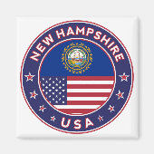 New Hampshire Magnet (Vorne)