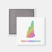 New Hampshire Magnet (Vorderseite/Rückseite)