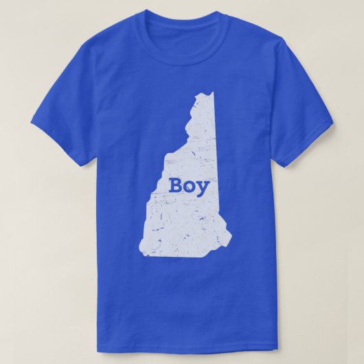 New Hampshire Map Boy T-Shirt (Design vorne)