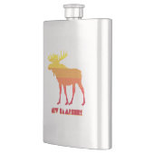 New Hampshire Moose Flachmann (Links)