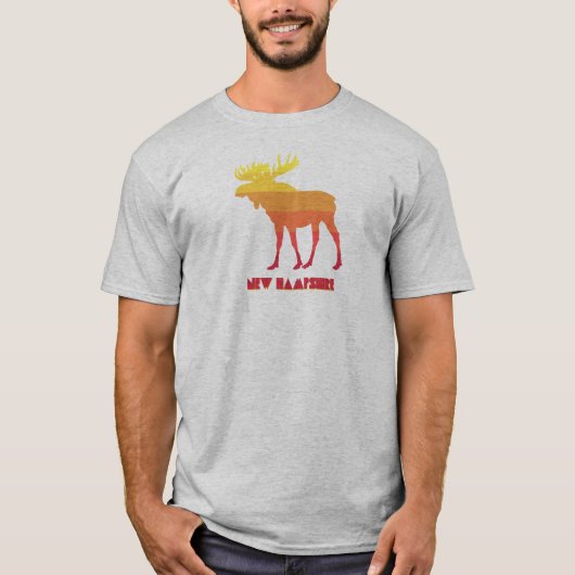 New Hampshire Moose T-Shirt (Vorderseite)