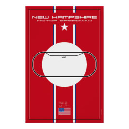 New Hampshire Motor Speedway Poster