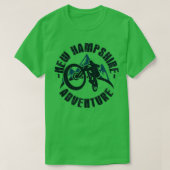 New Hampshire Mountainbike T-Shirt (Design vorne)