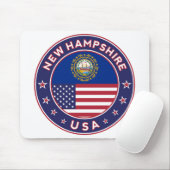 New Hampshire Mousepad (Mit Mouse)