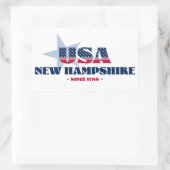 New Hampshire My Zuhause Staat Sticker (Tasche)