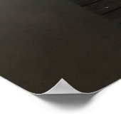 New Hampshire (NH) Misty Lake Scenery Poster (Ecke)