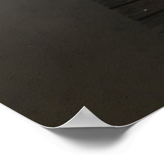 New Hampshire (NH) Misty Lake Scenery Poster (Ecke)