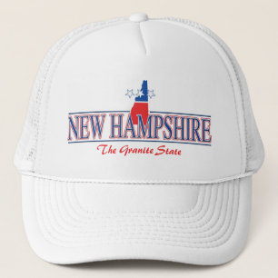 New Hampshire-patriotischer Hut Truckerkappe