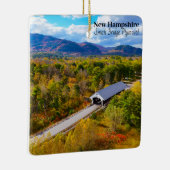 New Hampshire Plymouth Smith Bridge Keramikornament (Rechts)