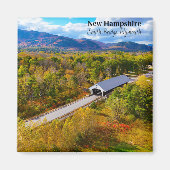 New Hampshire Plymouth Smith Bridge Magnet (Vorne)