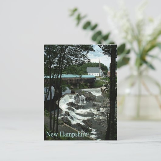 New Hampshire Postcard Postkarte (Stehend Vorderseite)