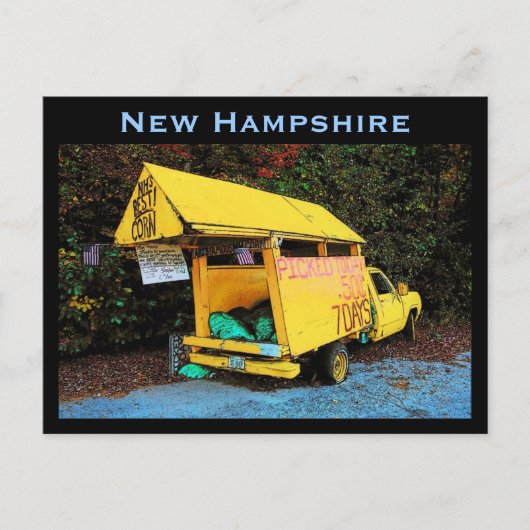 New Hampshire Postcard Postkarte (Vorderseite)