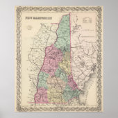 New Hampshire Poster (Vorne)