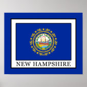 New Hampshire Poster (Vorne)