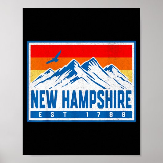 New Hampshire Poster (Vorne)
