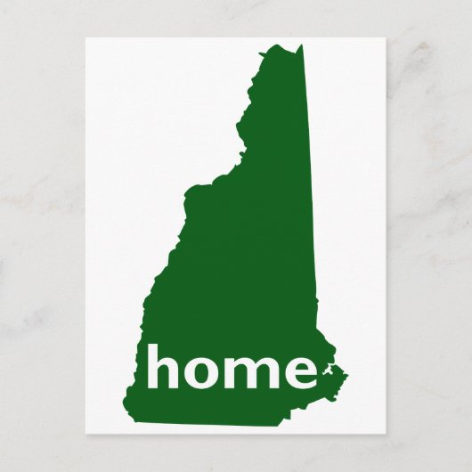 New Hampshire Postkarte (Vorderseite)
