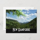 New Hampshire Postkarte (Vorne/Hinten)