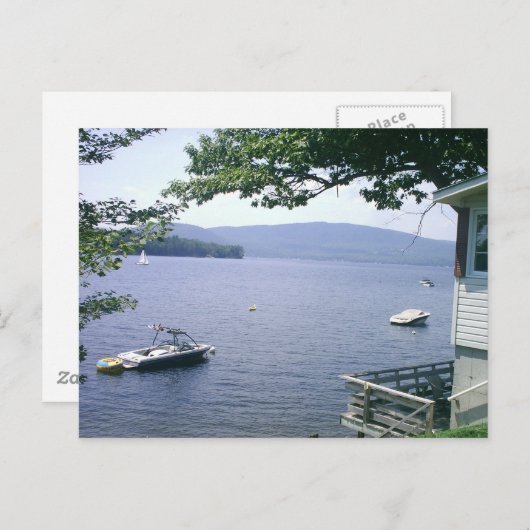 New Hampshire Postkarte (Vorne/Hinten)