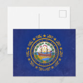 New Hampshire Postkarte (Vorne/Hinten)