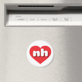 New Hampshire red heart - I Liebe ni Magnet (In Situ (Geschirrspüler))