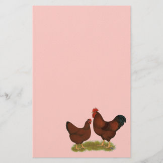New Hampshire Reds Briefpapier
