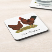 New Hampshire Reds Untersetzer (Linke Seite)