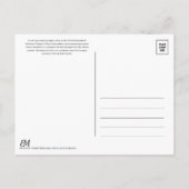 New Hampshire Rock Tree Postcard Postkarte (Rückseite)