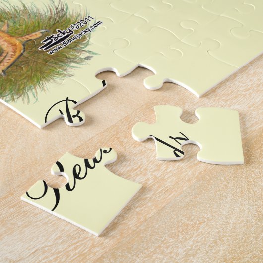 New Hampshire-Rottöne Puzzle (Seite)