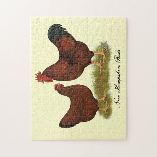 New Hampshire-Rottöne Puzzle (Vertikal)