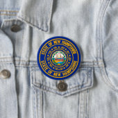 New Hampshire Round Emblem Button (Beispiel)