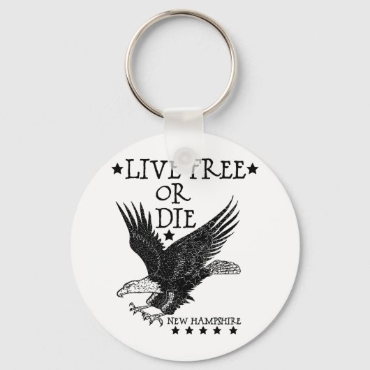New Hampshire Schlüsselanhänger (Vorderseite)