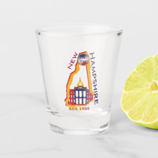 New Hampshire-Schnapsglas Schnapsglas
