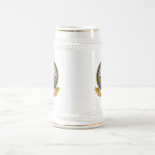 New Hampshire Siegel Bierglas (Mittel)