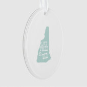 New Hampshire Staat Motto Ornament (Vorderseite)