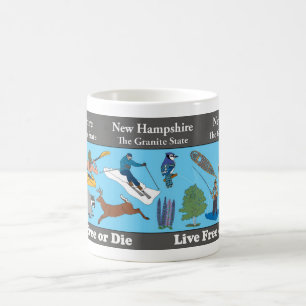 New Hampshire Staats-GedenkTasse Kaffeetasse