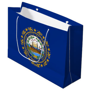 New Hampshire Staatsflagge Große Geschenktüte