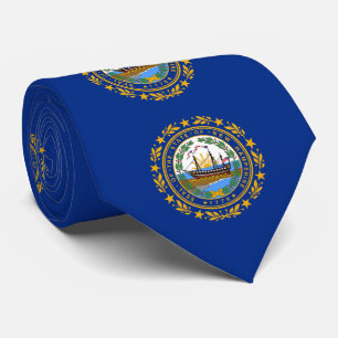 New Hampshire Staatsflagge Krawatte