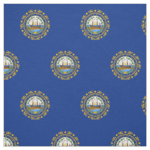 New-Hampshire-Staatsflagge Stoff
