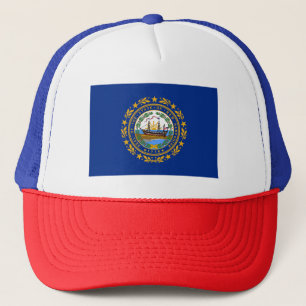New-Hampshire-Staatsflagge Truckerkappe