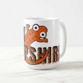 New Hampshire State Symbol Red Spotted Newt Forest Kaffeetasse (VorderseiteRechts)