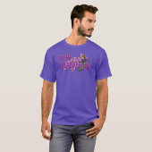 New Hampshire State Symbols Purple Finch & Lilacs T-Shirt (Vorne ganz)