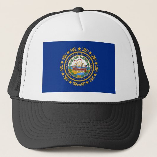 New Hampshire Truckerkappe (Vorderseite)