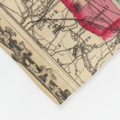 New Hampshire und Vermont 2 Fleecedecke (Ecke)
