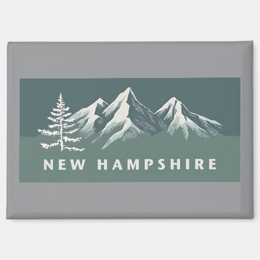 New Hampshire USA Magnet (Vorderseite)
