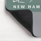 New Hampshire USA Mousepad (Ecke)