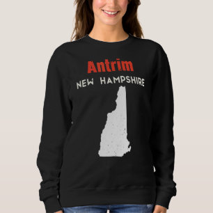 New Hampshire USA Staat America Travel Antrim Sweatshirt