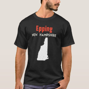 New Hampshire USA Staat America Travel Epping T-Shirt